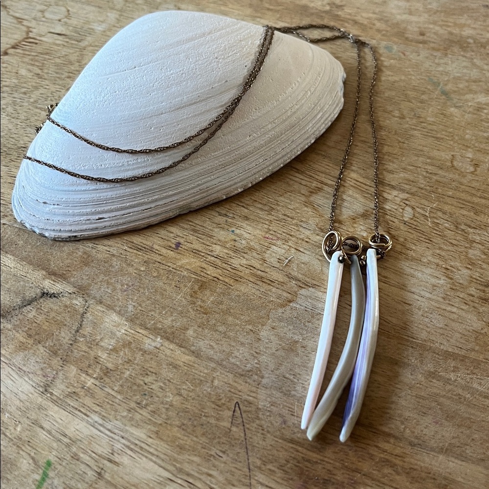 🌊🦪Handmade Boho Shell Necklace🦪🌊